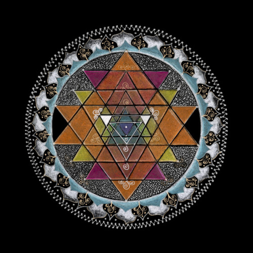 Laural Virtues Wauters - 1: Serpent – Root Chakra – Base of Spine, 2013  2: Is