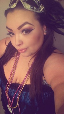 bigcutieaspen:  Mardi gras event.  1.30.16