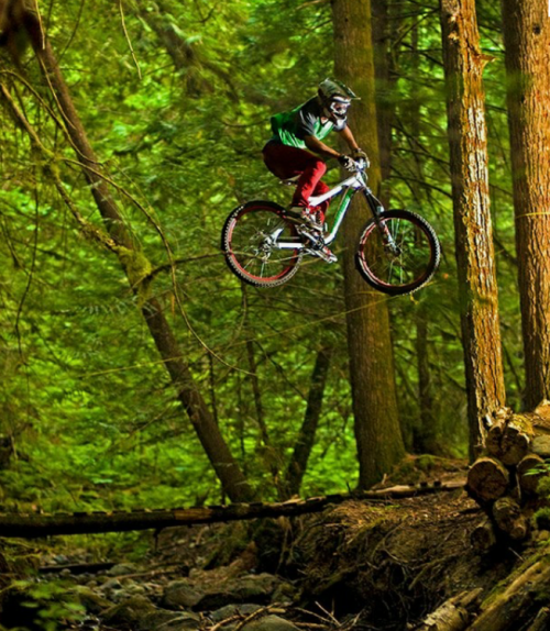 bikesandpunk:  I’m on fire