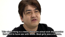 riikaisen: Kensuke Tanaka - Head Director of browser game, Kantai Collection.