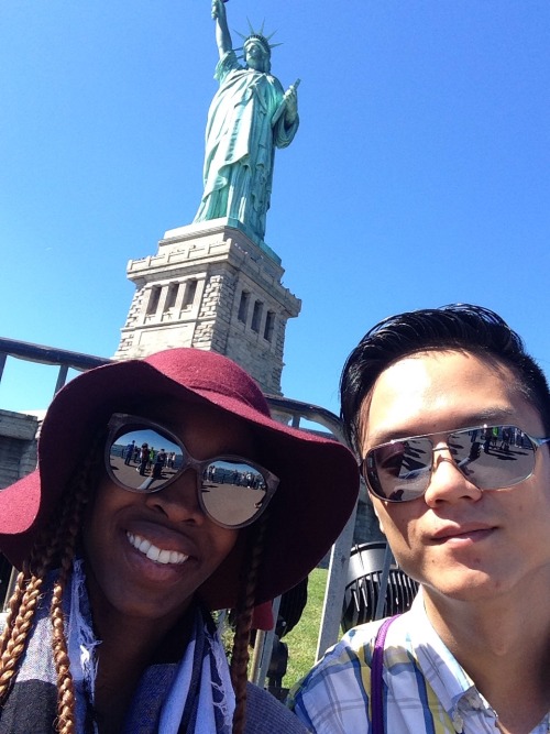 Surprised with a trip to Liberty and Ellis island with my love!!!