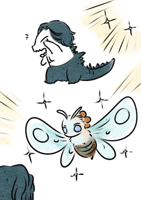afterblossom: Godzilla AU! 