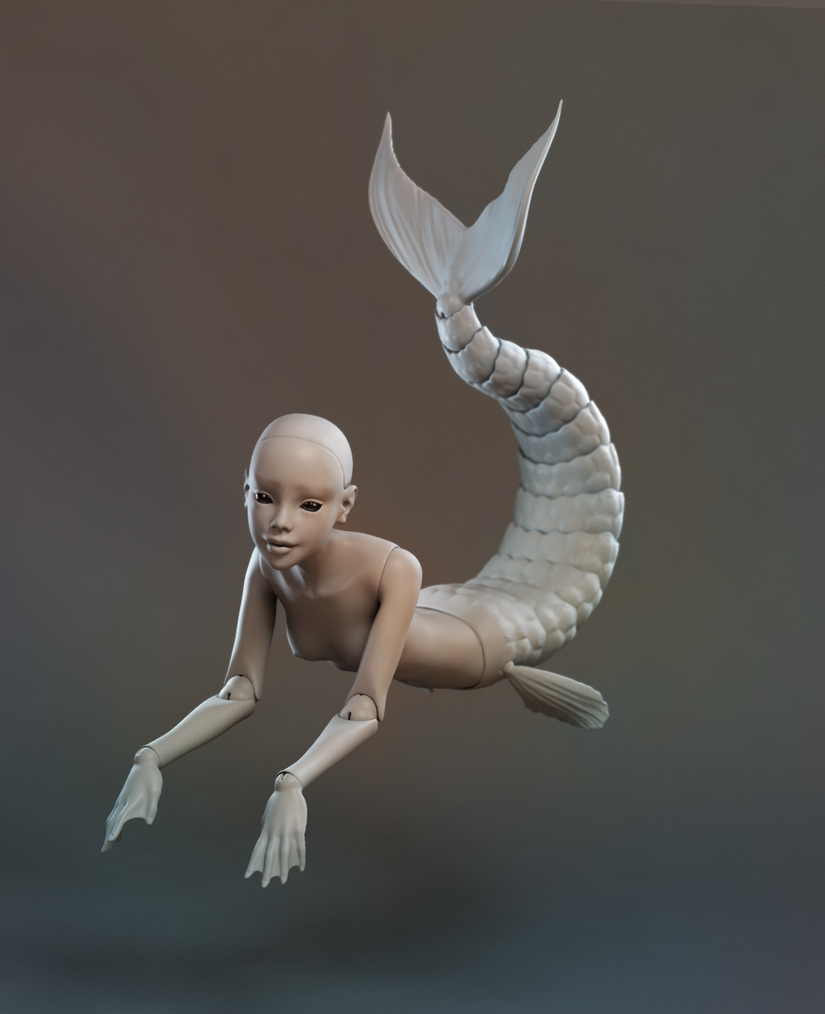 micchi-monster:  glyndarling:  idrisfynn:  Oleum Dolls/Eve Studio -  BJD 3D WIPs