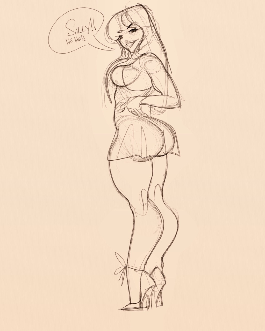 PEACHY PINUPS