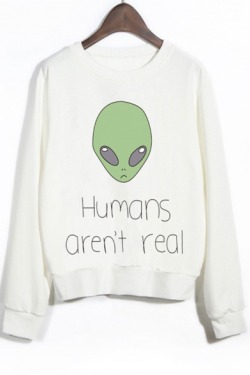 bellalalaqueen:  Awesome! I’ve been finding these sweatshirts for a long time! ( Worldwide Shipping )❂  Alien            ❂    Alien        ❂    Meow❂  Crane           ❂    Drip          ❂    Alien❂  3D Cat