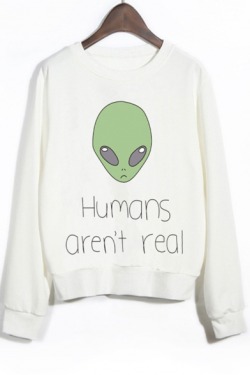 welazily:  Adorable Sweatshirts&HoodiesAlien