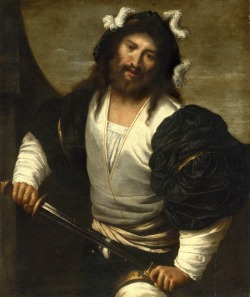 Pietro della Vecchia, A Man Drawing a Sword,