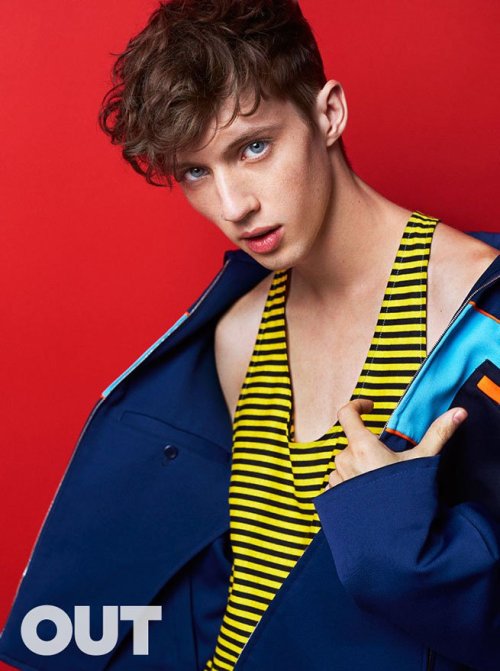 outofficial:  First look: Troy Sivan in Out Magazine’s ‘Power’ issue, available soon  SLIDESHOW: Troye Sivan’s Brave New World Photography by Kai Z Feng. Styling by Grant Woolhead. 