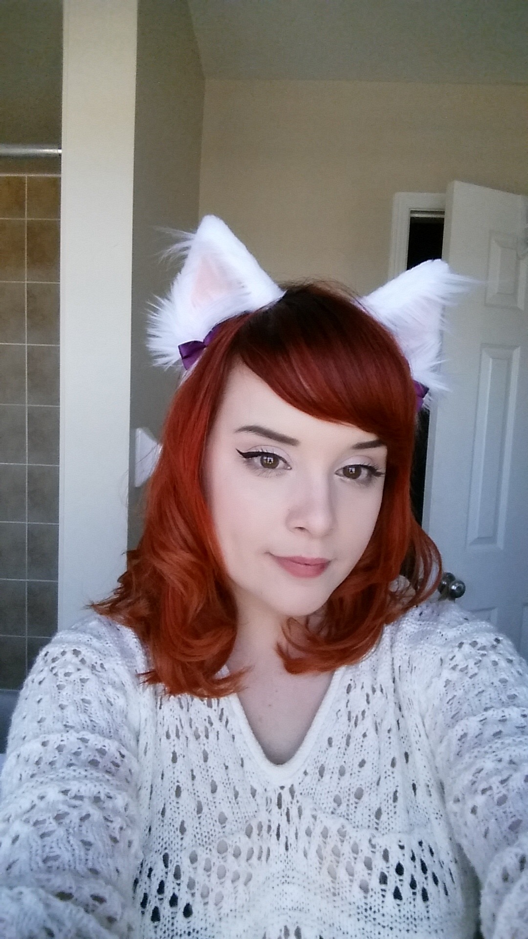 kittensplaypenshop:  sara-meow:  It’s another cat ear making day..and its so nice