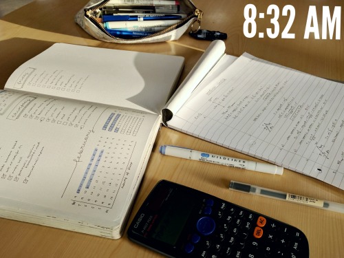 penandanotebook:
“ 3.2.17 //
Studying early this morning. I don’t usually get to college this early unless I have a class but I don’t actually have a class until 11:35 today so I’m getting on with some mechanics that I was struggling with. I am...