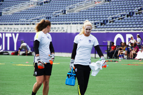 ipattycake:  USWNT Open Practice @ Orlando, FL on October 24th, 2015If you’re going to repost it on your account please give me credit.instagram, twitter
