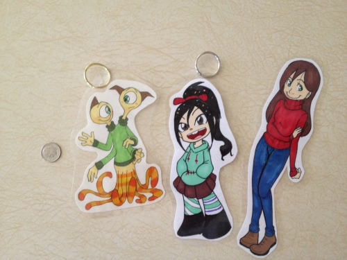Heather’s Goodie Explosion!Aka, my Storenvy shop is now open for business!Bookmarks, keychains
