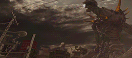 the-entire-furry-fandom:Studio Ghibli // Studio KharaTokusatsu Short-film: Giant God Warrior