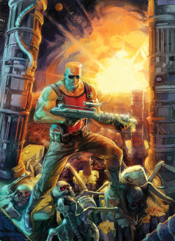 Thecyberwolf:  Duke Nukem Ii - Remake Cover Created By Alejandro Germanico Benit (Xermanico)