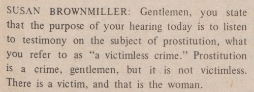 thegynocrat:Notes from the Third Year: Women’s Liberation Date: 1971 