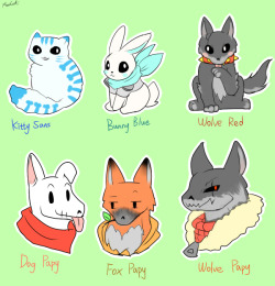 Purrfecktlysinful:  Owosa:  Mooncatyao:  [Q Animals] Sans &Amp;Amp; Papywell, I Know