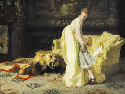 Franz Verhas (1832-1894) - The Lion (1874)