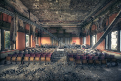 :  Abandoned veterinary school, Belgium.