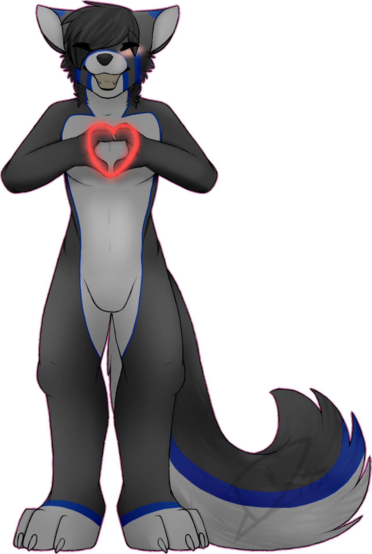 house-of-furry:  Art by Zim  Eeethisisadorable &lt;3