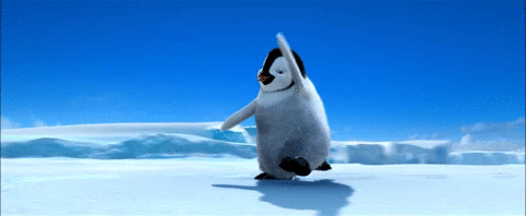 happy feet animated gif