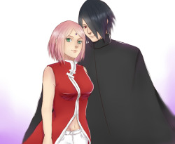 wildzo:  Ayyyyy look at them cutiezzzzzI’m surprisingly happy with how this ended up I’ve been like watching so many speedpaints on youtube and trying to get some ideas for my style but crap. This is too difficult ;~;BTW WHO’S HYPED FOR SASUSAKU