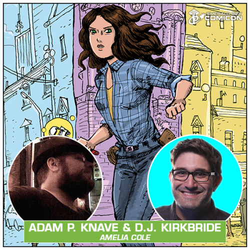 djkirkbride:
“ emeraldcitycomicon:
“ D.J. Kirkbride @djkirkbride​ and Adam P. Knave @adampknave, co-writers on the Amelia Cole comic series, will be Comic Guests at ECCC!
”
Looking forward to it!
”