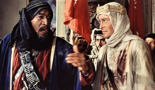 myfavoritepeterotoole: Peter O'Toole and Anthony Quinn Lawrence of Arabia (1962) directed by David L