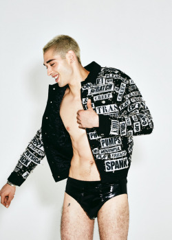 malemodelscene:Evan Leff  for Paper Magazine’s