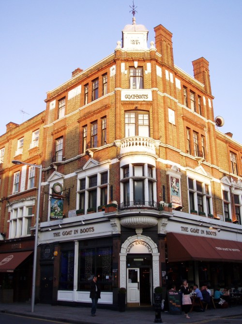 loveoflondon: The Goats in Boots pub in West Brompton, Borough of Kensington and Chelsea.