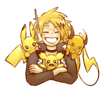 wowroxydraws:everyone pairs kaminari with Pikachu BUT ITS TOO CUTE NOT TO DRAW