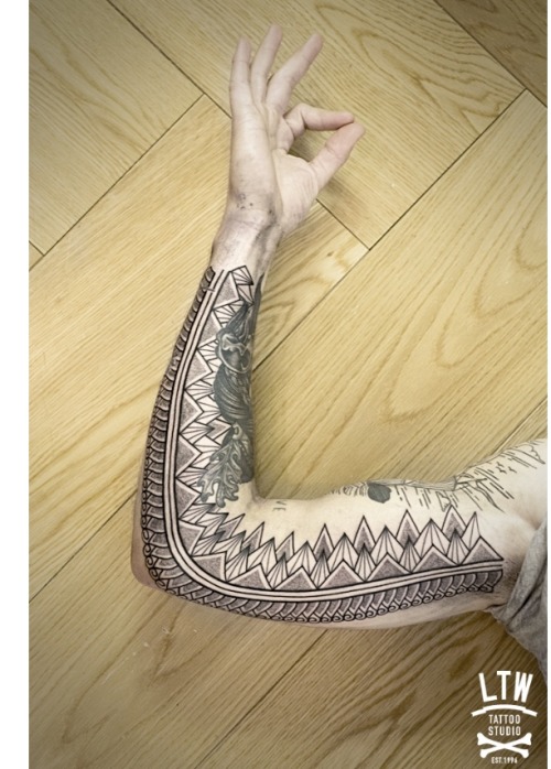 XXX kieran-williams:  One of the tattoos I did photo