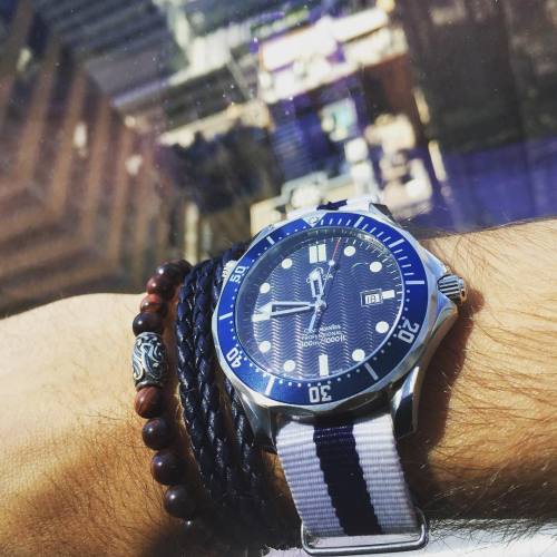 #violamilano bracelet with #omega seamaster (at Hyatt Times Square New York)