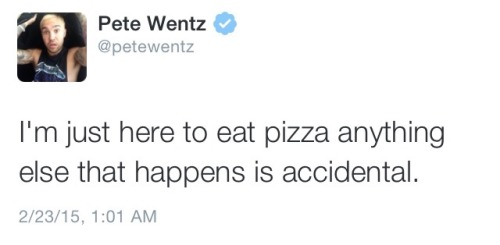 featuringfob:  this is one of the the most pete wentz like thing pete wentz has ever said