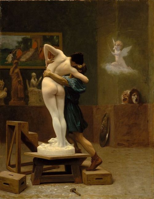 wonderwarhol:The story of Pygmalion and Galatea is a well-known one in Greek mythology. It tells of 