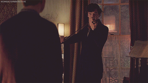 aconsultingdetective:   Legit Johnlock Scenes  Sherlock’s way to express his feelings