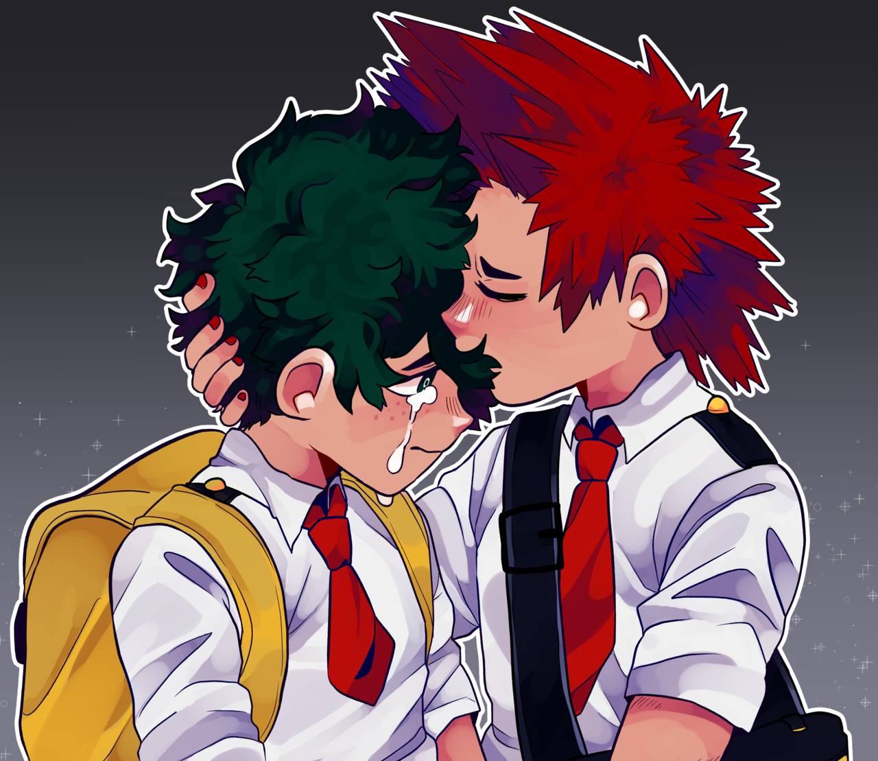 greenscreen #kirideku❤️💚 #ao3 #recommendations #deku #kirishima