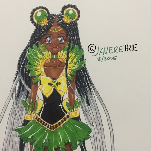 javereirie:Its carnival x Sailor Moon - represent for your island