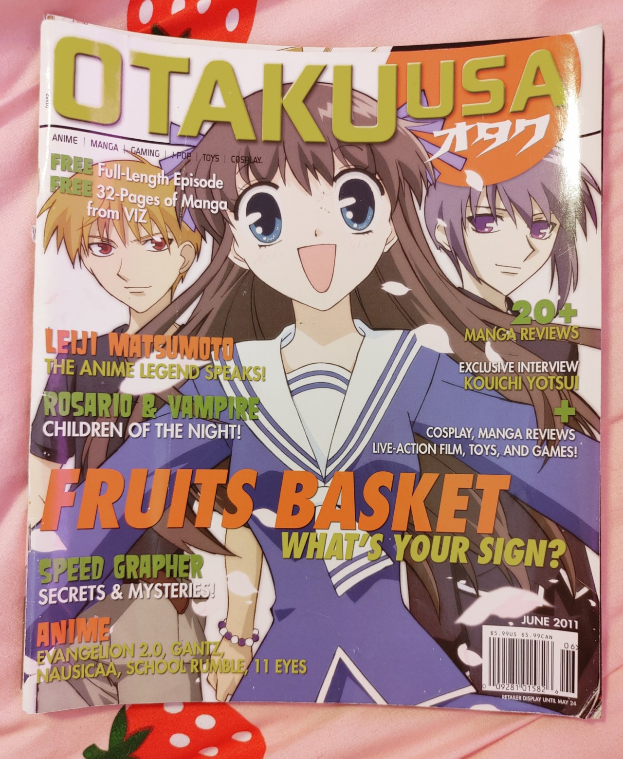 OTAKU USA Magazine APRIL 2020 Manga Reviews COSPLAY GAMES Anime