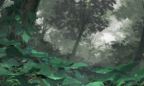 intindra:  Hi, I’m Jane Bak, and I’m interested in painting forests as background art!  Looking for freelance work/job in background painting, but I’m also interested in storyboarding/sequential arts.My portfolio can be found here.  Email inquiries