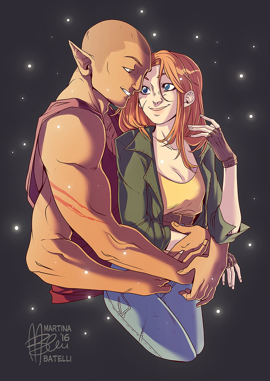 mortinfamiart:The last two commission I did For   aerieyena (Two Ocs) and holaulloha (Furiosa