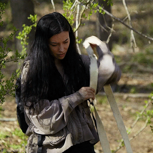 CHRISTIAN SERRATOS as Rosita Espinosa“Hunted” — The Walking Dead S11E3