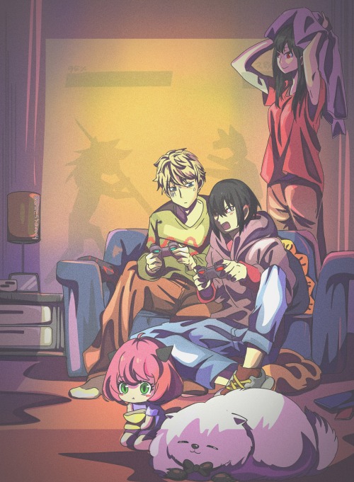 I Wanted To This Modern Day AU....where Loid Tried To Get Close To His College Return Brother In Law,