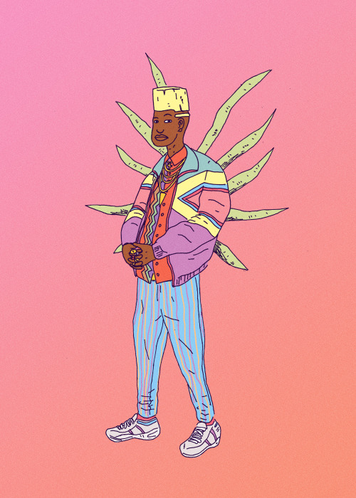 I drew Spyke for Kevin Wada’s 80′s X-men thing on twitter!