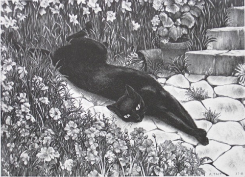 pinkstarlightcomputer: Agnes Tait : Felicity (1936), The sailor’s cats, The Aristocat (1936)