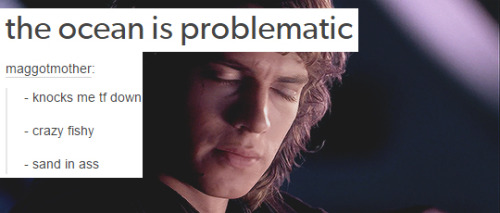 imaginaryanon:  anakin skywalker + tumblr text posts, part 1 