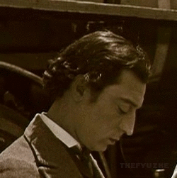 thefyuzhe:  Long hair appreciation. Buster Keaton - The General (1926) 