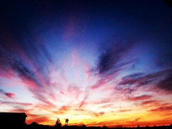 East County Skies #Eastcounty #Sunset #2018 #Godscountry #Beautiful #Nature’scolors