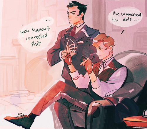 muisketeer: just some misc (s)holmes doodles from doodle twitter 