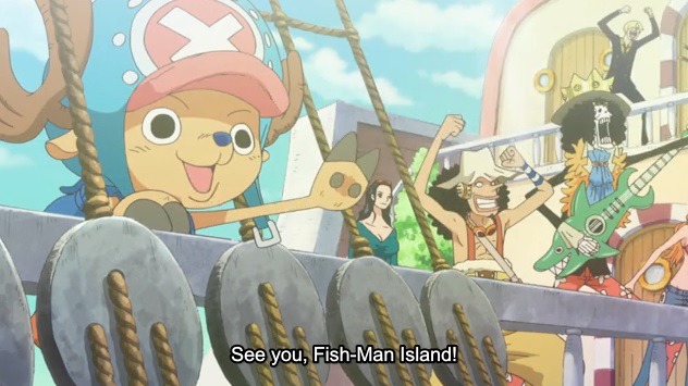 Never Watched One Piece — 573-574: Finally Time to Go! Goodbye, Fish-Man