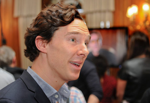 nixxie-fic:Benedict Cumberbatch at the South Bank Sky Arts Awards - in the press room - (x)